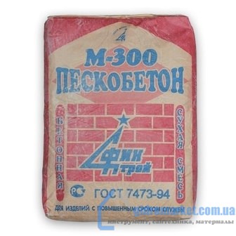 Пескобетон М300, 40 кг Финстрой